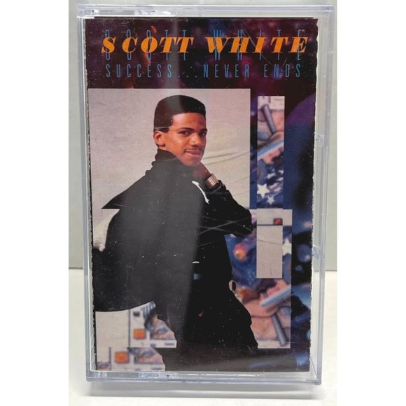 Scott White Success Never Ends Audio Cassette Tape 1988 Soul Funk - Picture 1 of 6